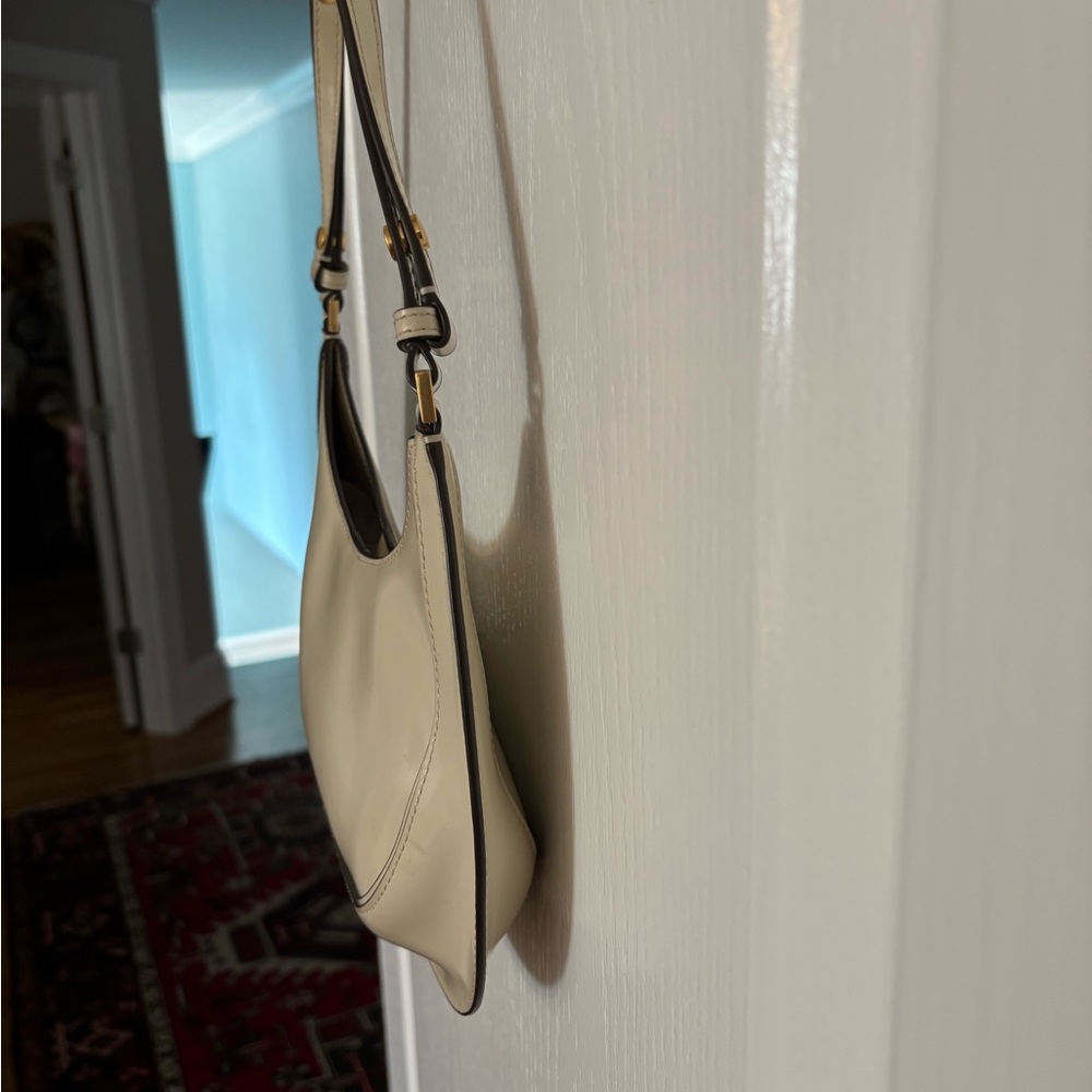 Tory Burch Cream Hobo Bag - Picture 7 of 11
